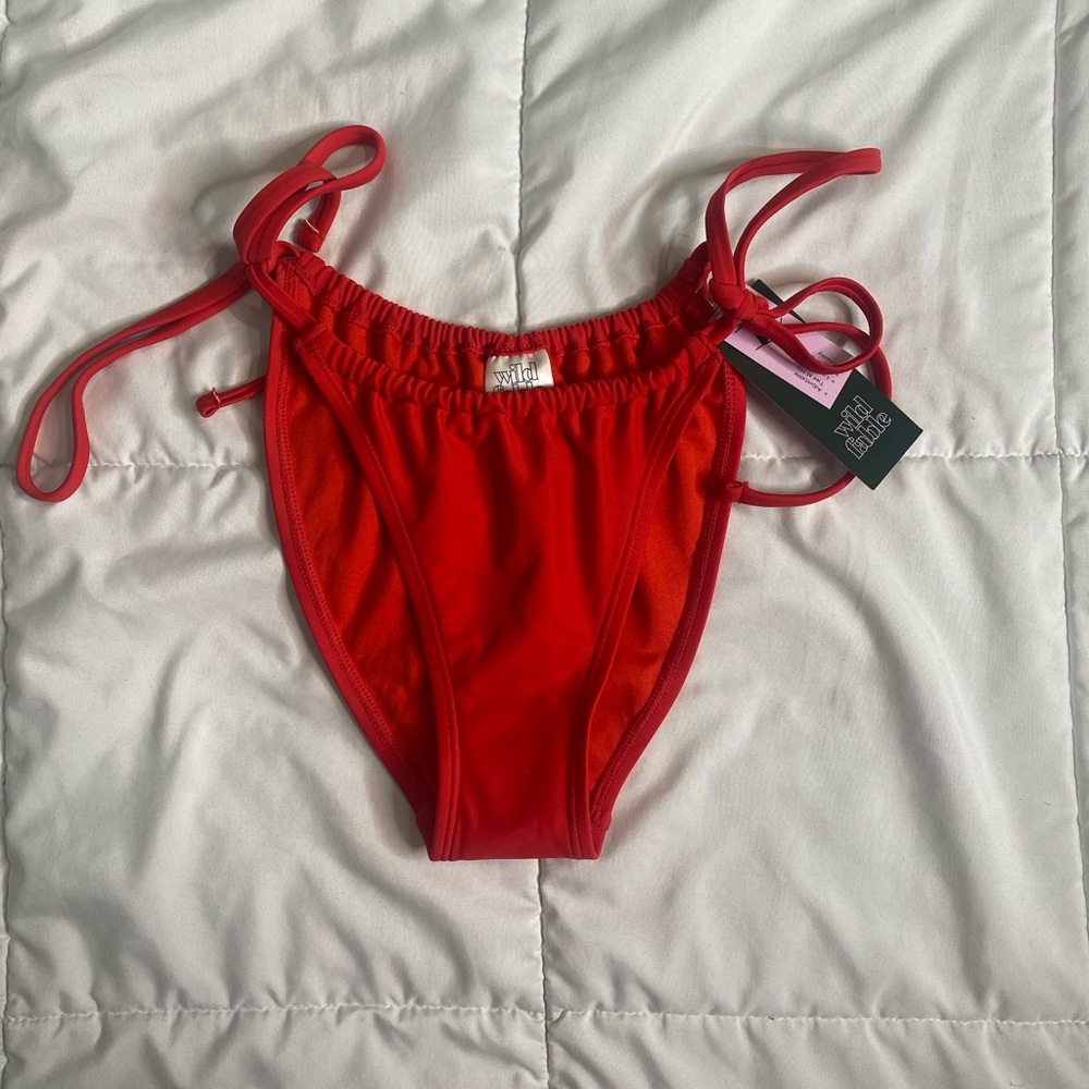 wild fable red bikini bottoms